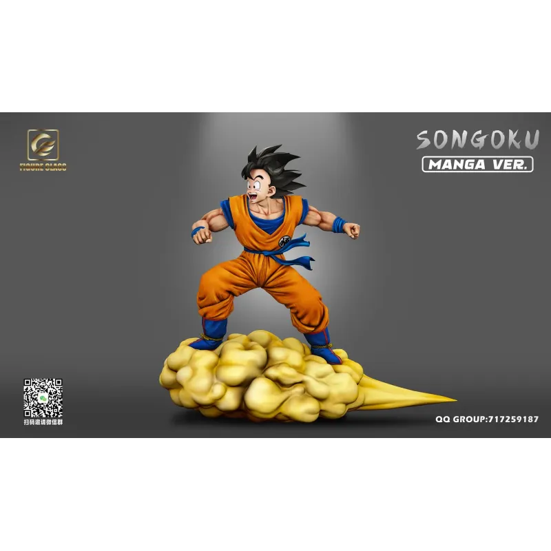 Dragon Ball Z Goku Nube Kinton Manga Ver. Figure Class