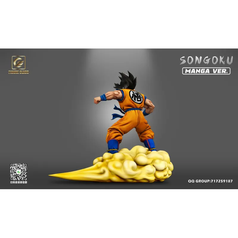 Dragon Ball Z Goku Nube Kinton Manga Ver. Figure Class