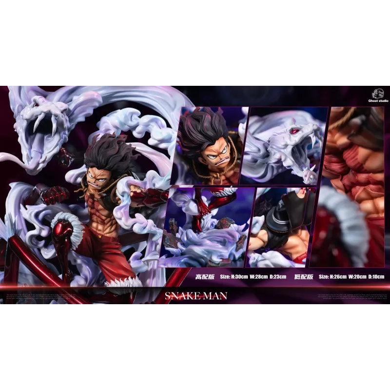 One Piece Luffy Snakeman Ghost Studio