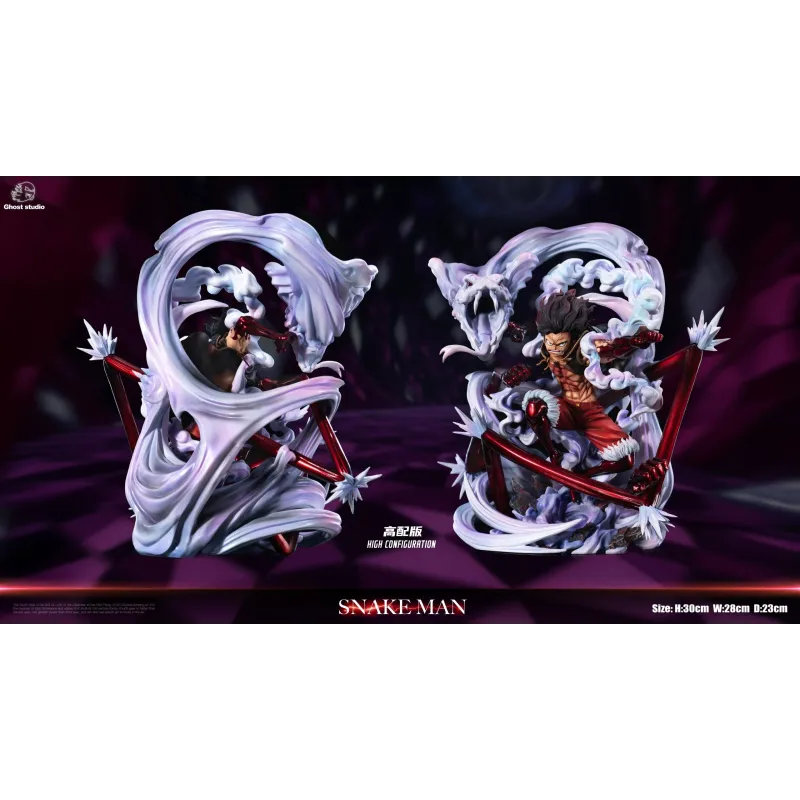 One Piece Luffy Snakeman Ghost Studio