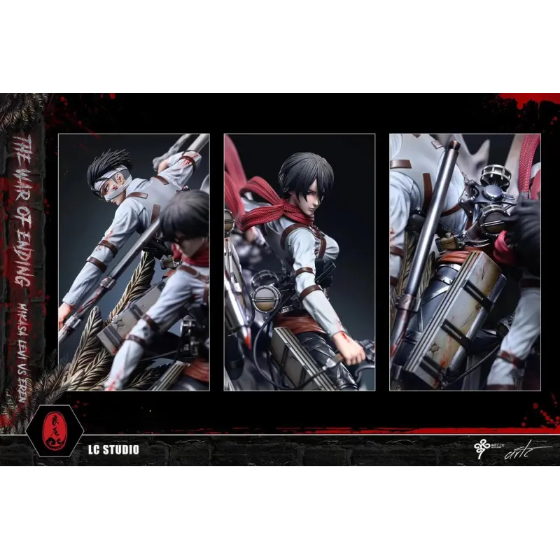 Attack on Titan Mikasa & Levi LC Studio