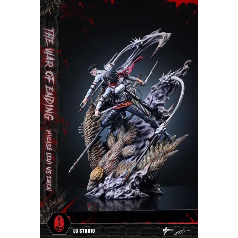 Attack on Titan Mikasa & Levi LC Studio