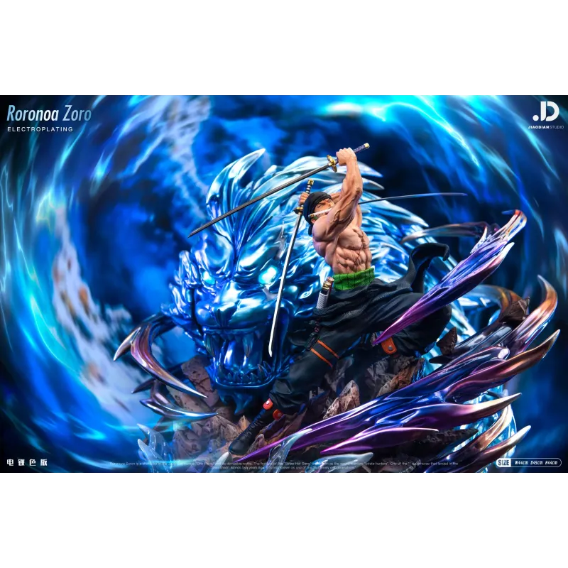One Piece Zoro Electroplating Ver. Jiaodian Studio