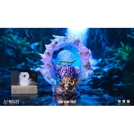 One Piece Gomu Gomu no Mi Electroplating Ver Niuzi Studio