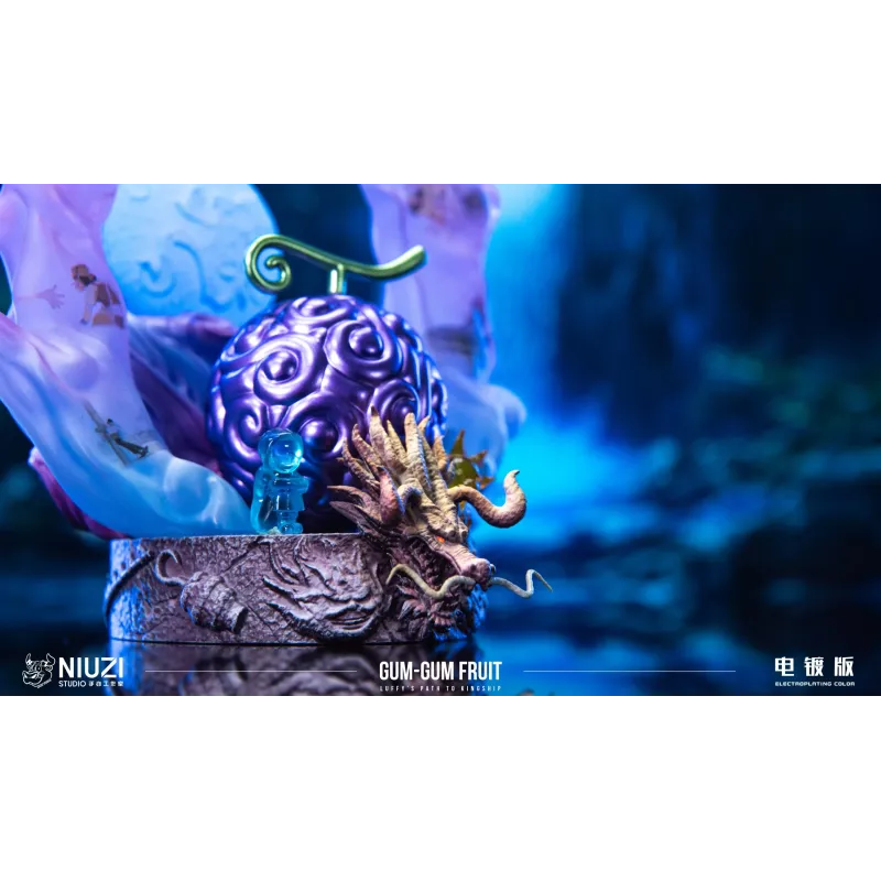 One Piece Gomu Gomu no Mi Electroplating Ver Niuzi Studio