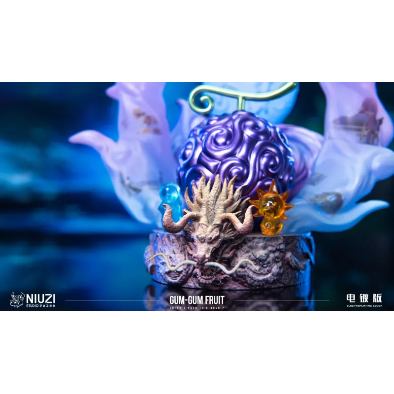 One Piece Gomu Gomu no Mi Electroplating Ver Niuzi Studio