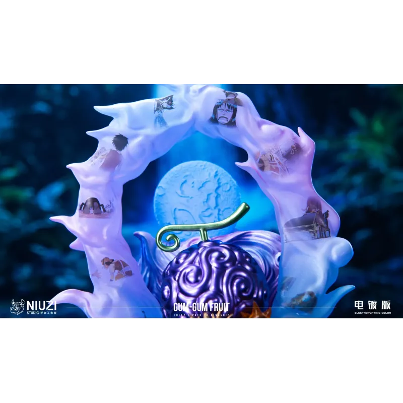 One Piece Gomu Gomu no Mi Electroplating Ver Niuzi Studio