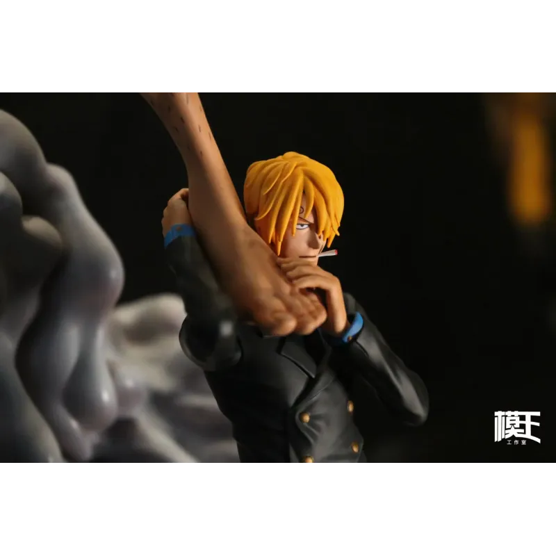 One Piece Super Pirate Six God Chopper & Zoro & Sanji & Franky & Usopp Mo Wang Studio