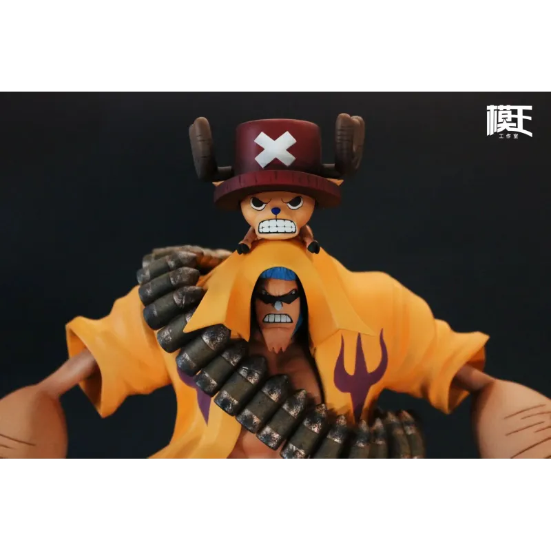 One Piece Super Pirate Six God Chopper & Zoro & Sanji & Franky & Usopp Mo Wang Studio