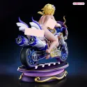 Genshin Impact Lumine Rides Ganyu Motorcycle Ji Bo Studio