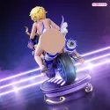 Genshin Impact Lumine Rides Ganyu Motorcycle Ji Bo Studio