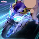 Genshin Impact Lumine Rides Ganyu Motorcycle Ji Bo Studio