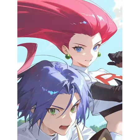 Pokemon Team Rocket Painting Xingkong Studio