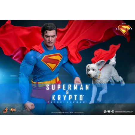 DC Superman & Krypto Hot Toys