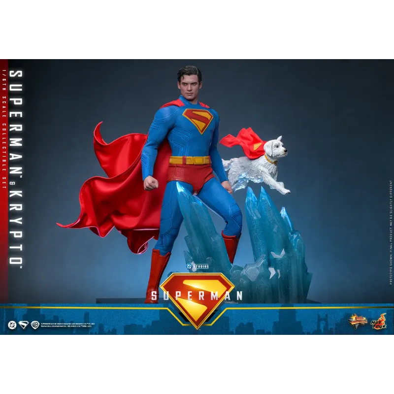 DC Superman & Krypto Hot Toys