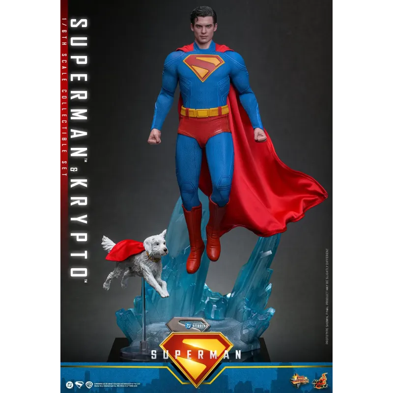 DC Superman & Krypto Hot Toys