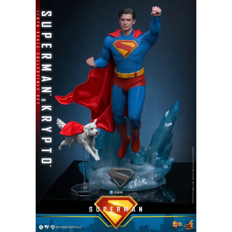 DC Superman & Krypto Hot Toys