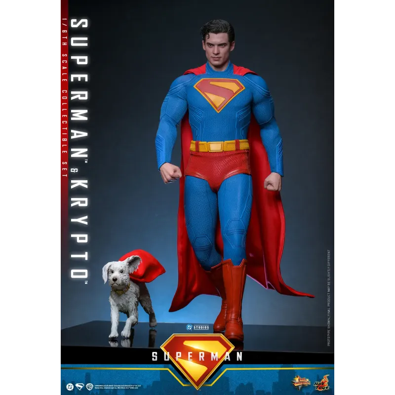 DC Superman & Krypto Hot Toys