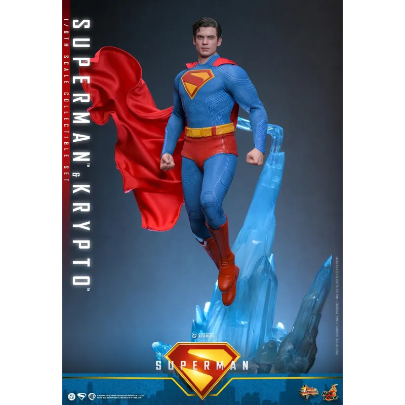 DC Superman & Krypto Hot Toys