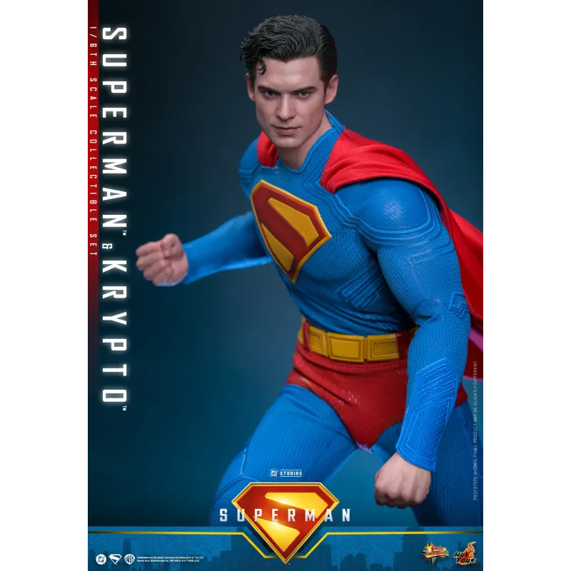 DC Superman & Krypto Hot Toys
