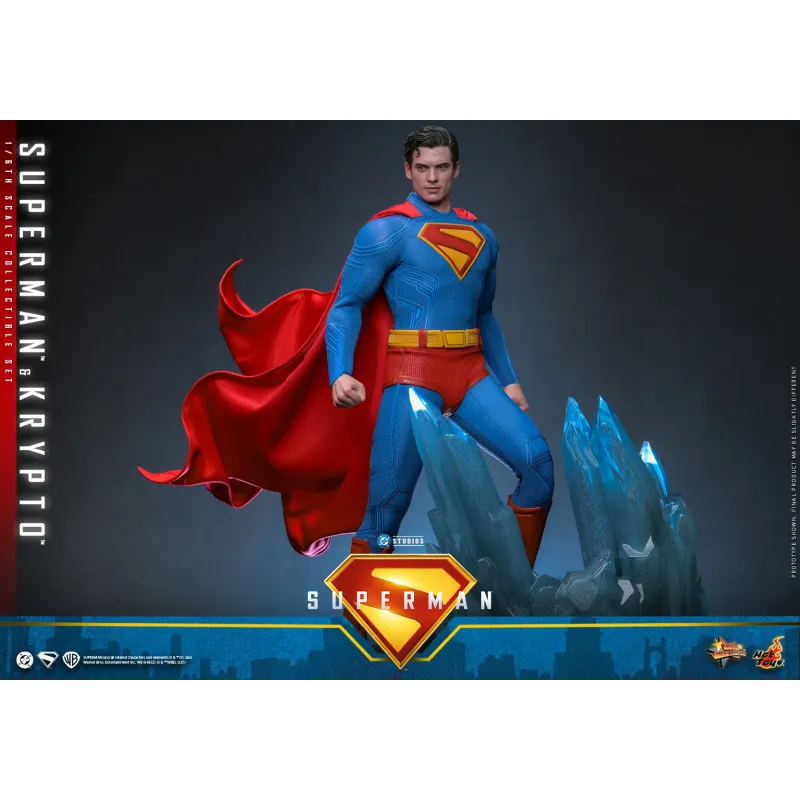 DC Superman & Krypto Hot Toys