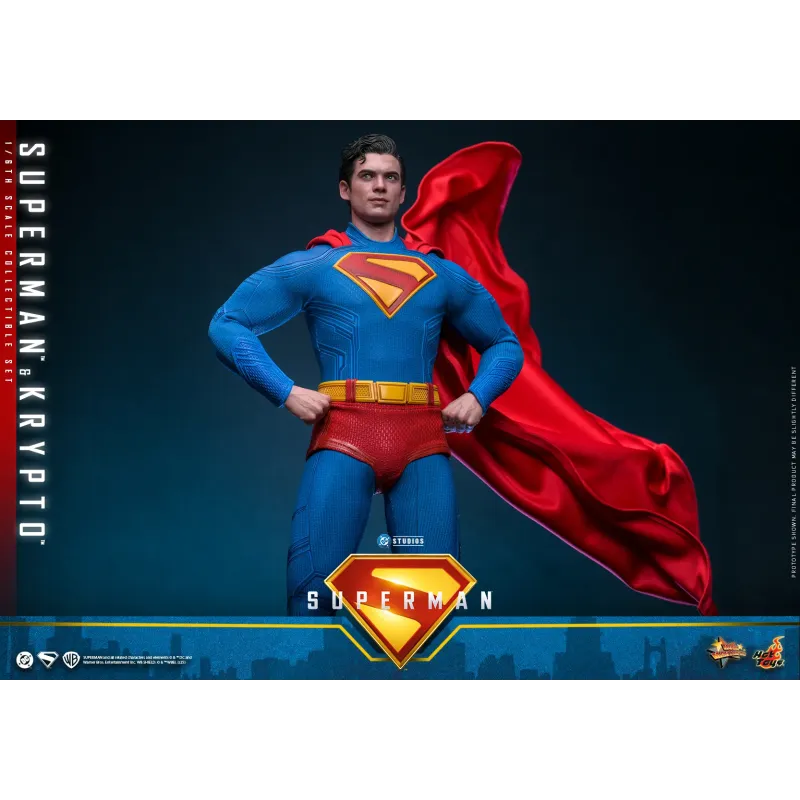 DC Superman & Krypto Hot Toys