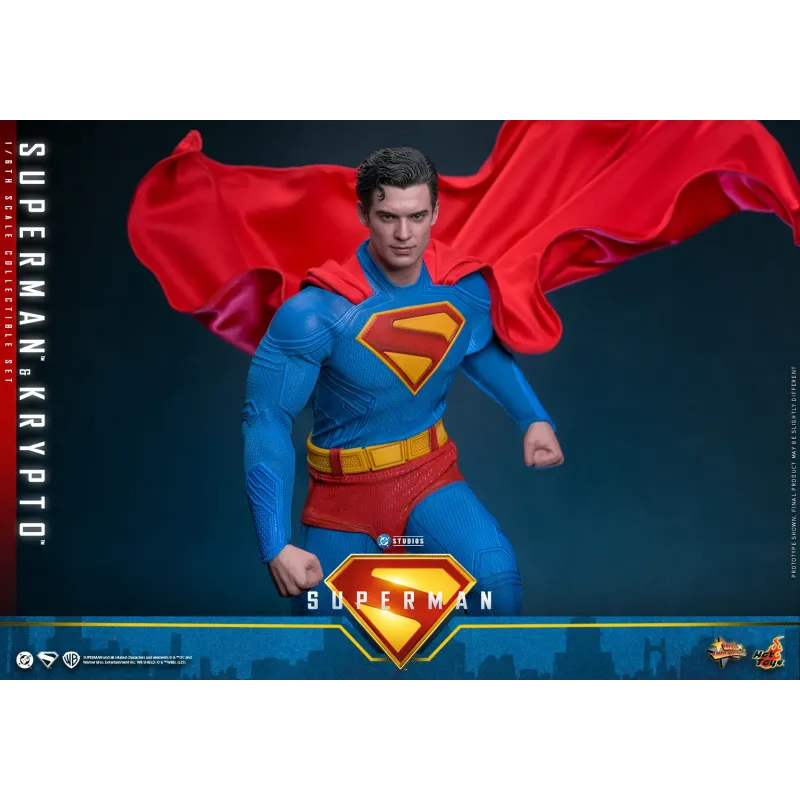 DC Superman & Krypto Hot Toys