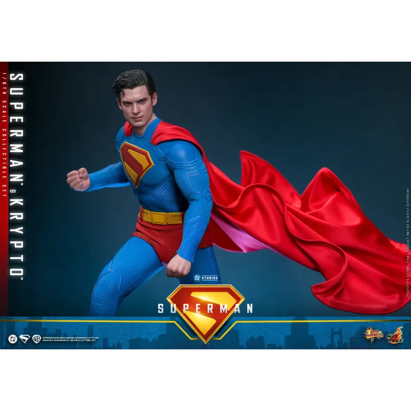 DC Superman & Krypto Hot Toys