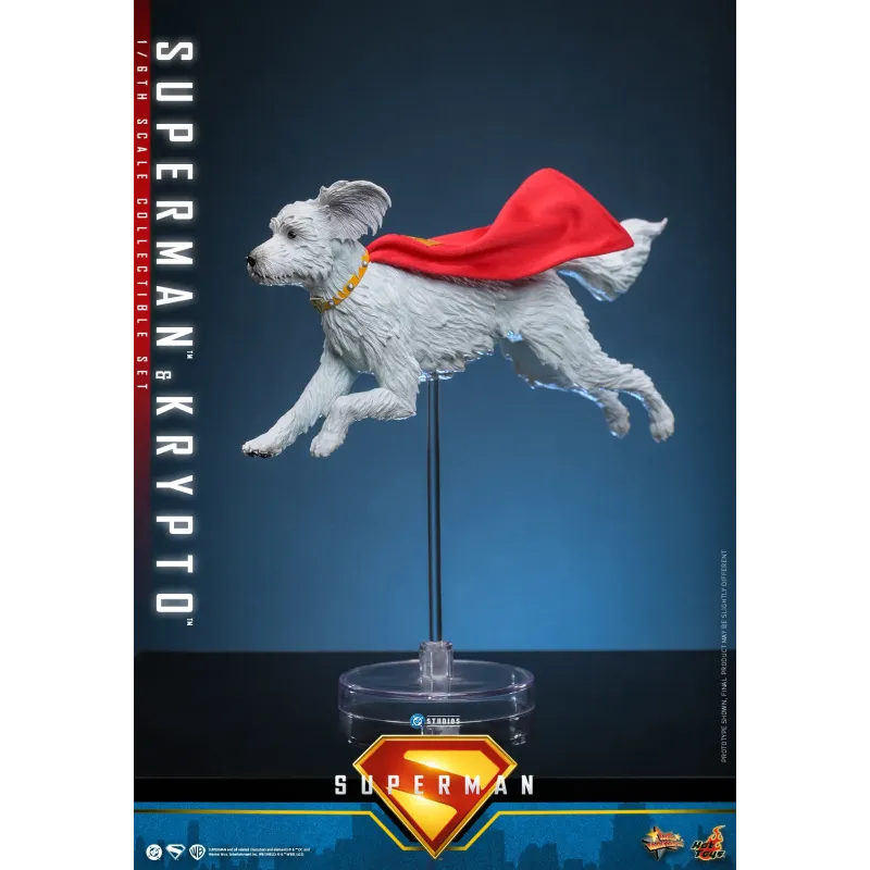 DC Superman & Krypto Hot Toys