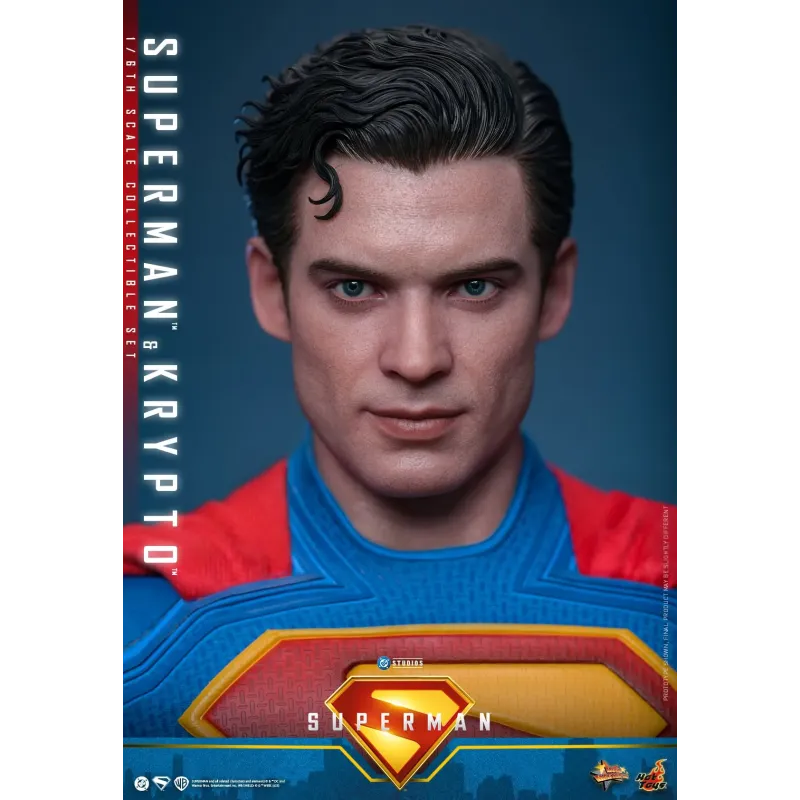 DC Superman & Krypto Hot Toys