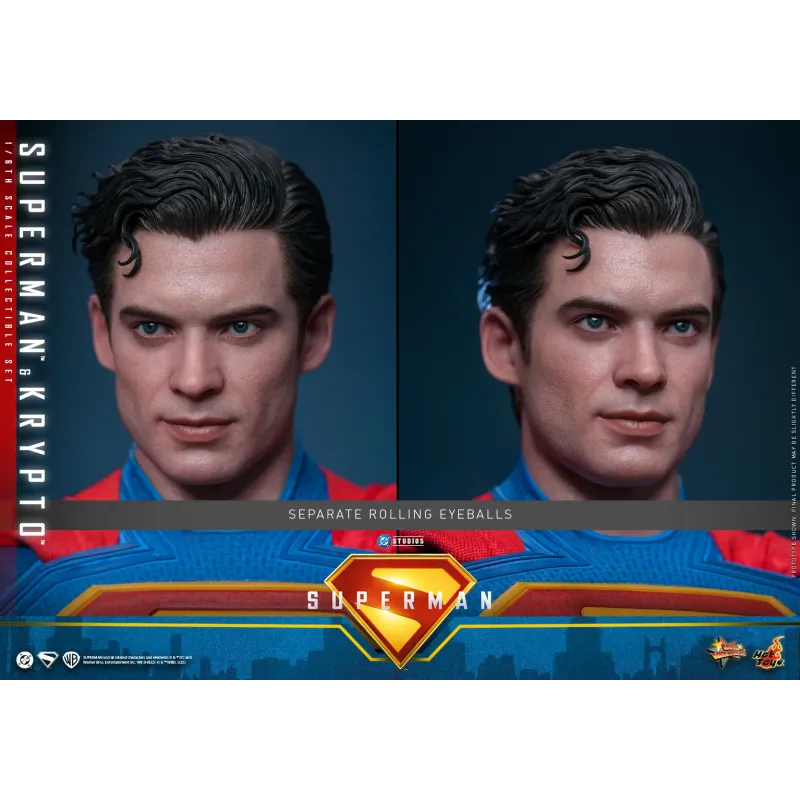 DC Superman & Krypto Hot Toys