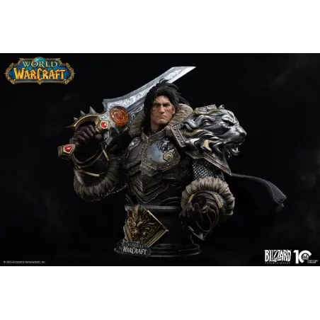 World of Warcraft Varian Wrynn Bust Blizzard Entertainment