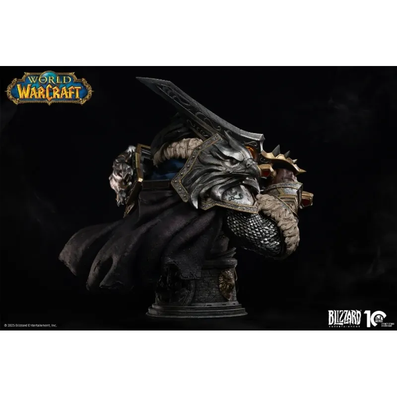 World of Warcraft Varian Wrynn Bust Blizzard Entertainment