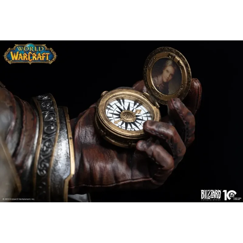 World of Warcraft Varian Wrynn Bust Blizzard Entertainment