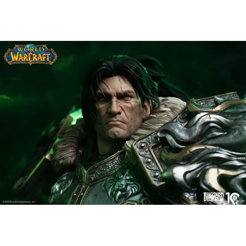World of Warcraft Varian Wrynn Bust Blizzard Entertainment