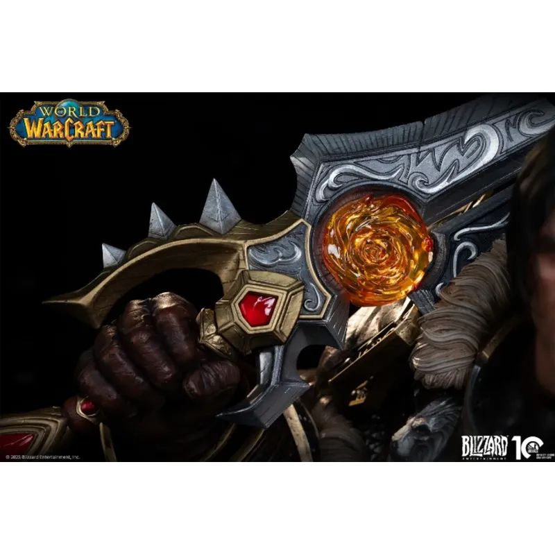World of Warcraft Varian Wrynn Bust Blizzard Entertainment