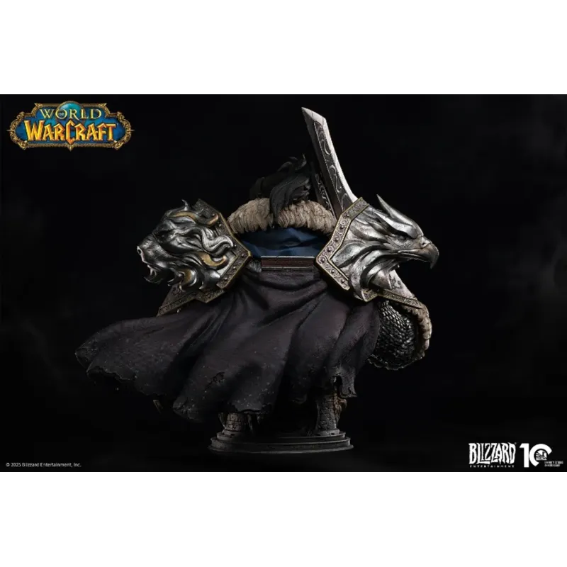 World of Warcraft Varian Wrynn Bust Blizzard Entertainment