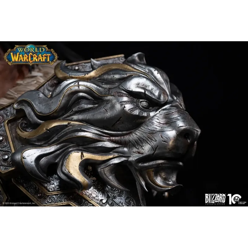 World of Warcraft Varian Wrynn Bust Blizzard Entertainment