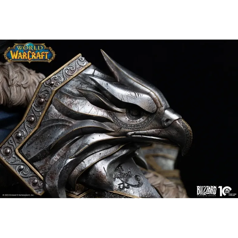 World of Warcraft Varian Wrynn Bust Blizzard Entertainment