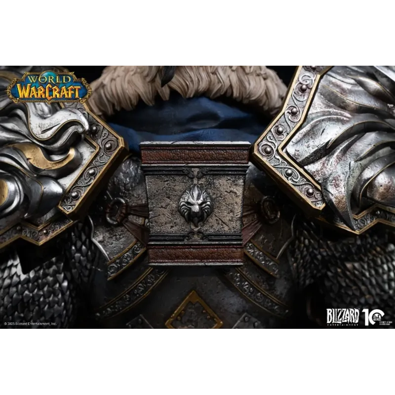 World of Warcraft Varian Wrynn Bust Blizzard Entertainment