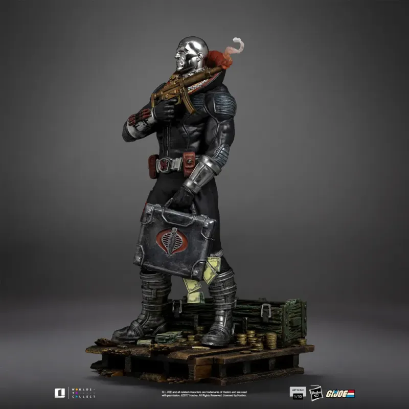 G.I. Joe Destro Iron Studio - Figura Coleccionable Exclusiva