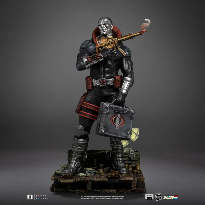 G.I. Joe Destro Iron Studio - Figura Coleccionable Exclusiva