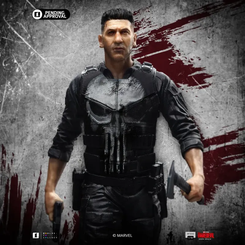 Marvel Daredevil Punisher Born Again - Iron Studio Figuras