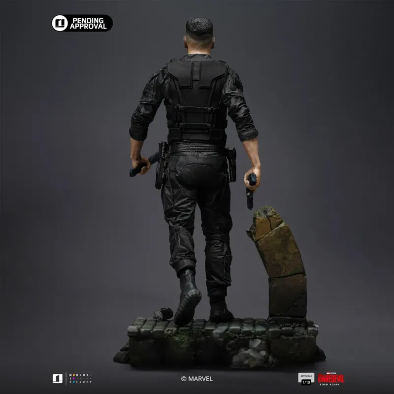 Marvel Daredevil Punisher Born Again - Iron Studio Figuras