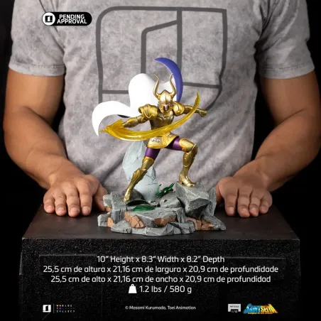 Saint Seiya Capricorn Shura - Figura Iron Studio Coleccionable