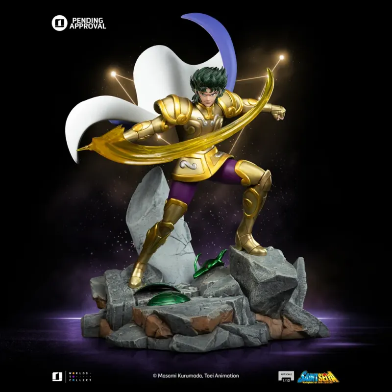 Saint Seiya Capricorn Shura - Figura Iron Studio Coleccionable