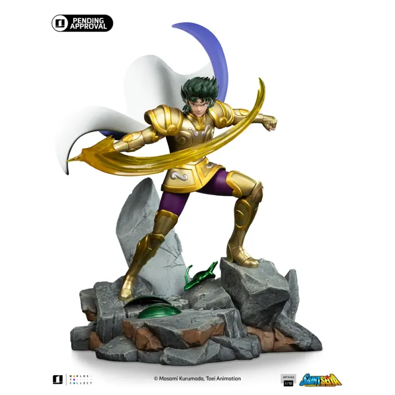 Saint Seiya Capricorn Shura - Figura Iron Studio Coleccionable