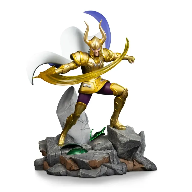 Saint Seiya Capricorn Shura - Figura Iron Studio Coleccionable