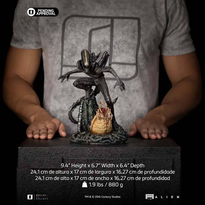 Alien Big Chap Iron Studio - Figura Coleccionable Exclusiva