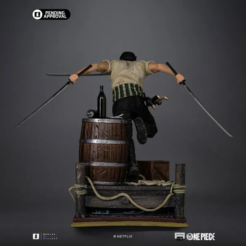 One Piece Roronoa Zoro Iron Studio - Figura Coleccionable